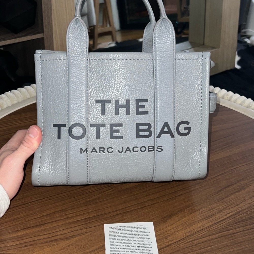 Marc Jacobs Small Wolf Grey Tote